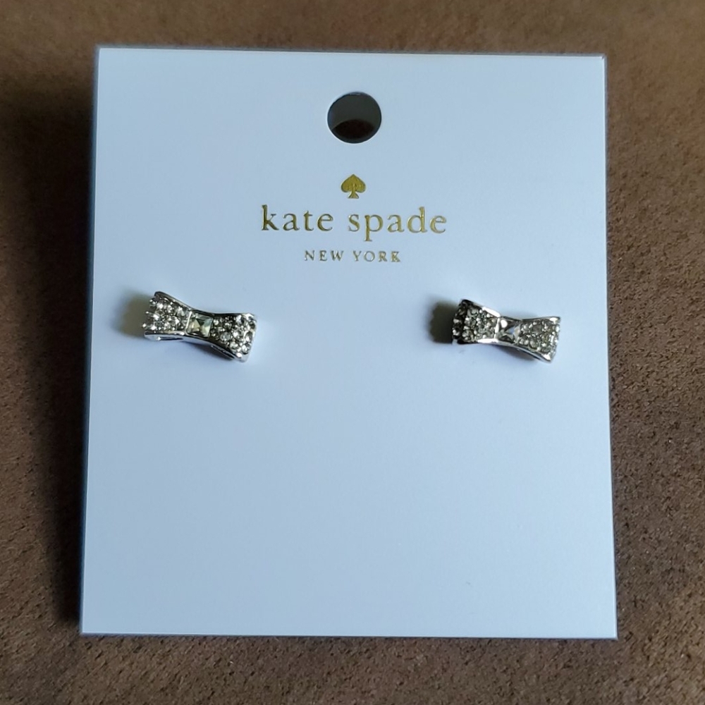 Kate Spade small bow earrings